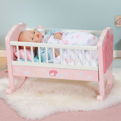 Baby Annabell 703236 36 cm and 43 cm Doll Sweet Dreams Cot Bedtime Playset, Ages 3+