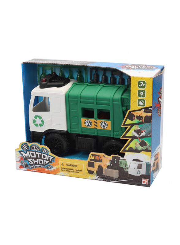 

Chapmei Motorshop Garbage Recycle Truck, Ages 3+, Multicolour