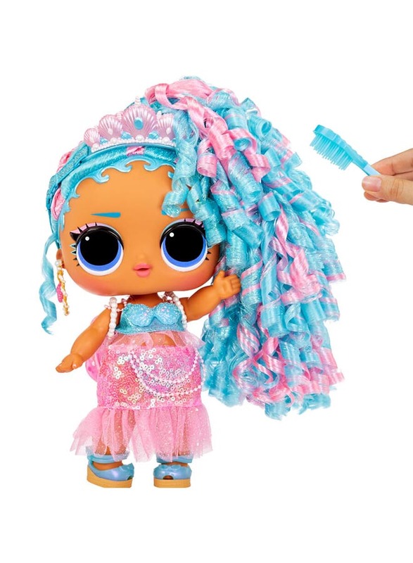 LOL Surprise Splash Queen Big Baby Hair Doll, Ages 3+, Multicolour