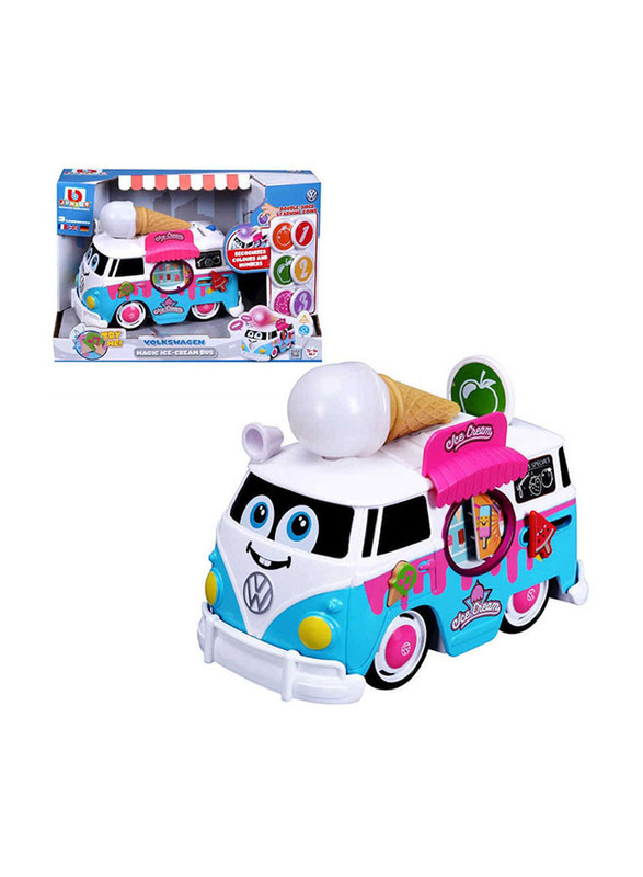 BB Junior Volkswagen Magic Ice Cream Learning Bus, Ages 1+