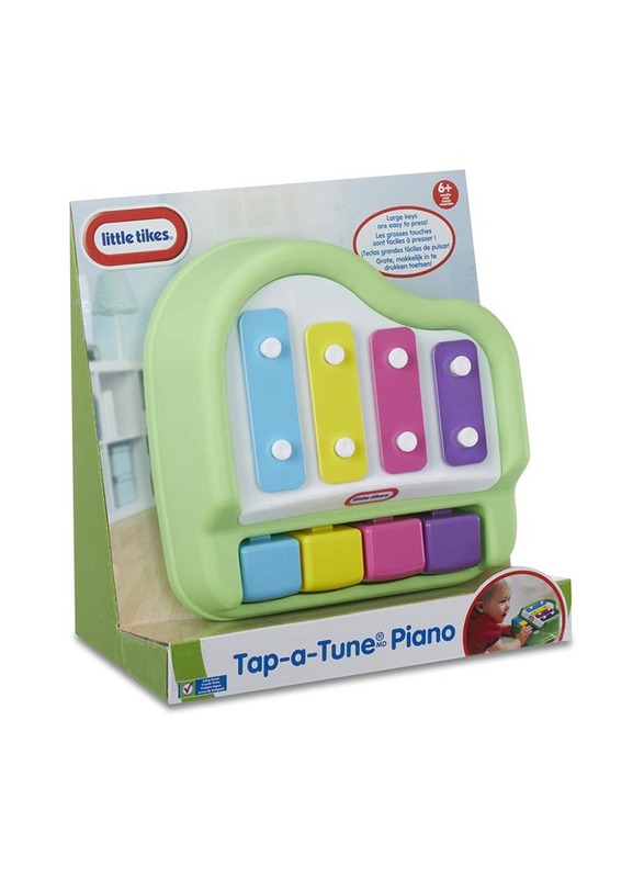 Little Tikes Tap-A-Tune Piano, Multicolour, Ages 3+