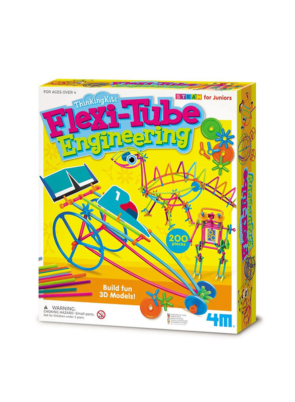 4M Thinkingkits Flexi-Tube Engineering, Ages 4+