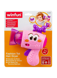 Winfun Fashion Tot Hair Dryer Baby Toy, 6+ Months, Pink