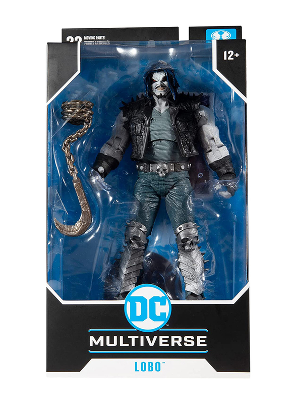 McFarlane Toys DC Multiverse 7In Lobo, Ages 12+, Multicolour