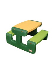 Little Tikes Picnic Table Evergreen, Multicolour, Ages 3+