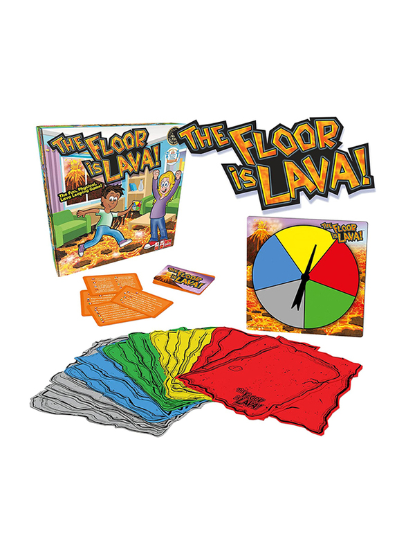 Goliath Games The Floor is Lava Set, Ages 5+, Multicolour