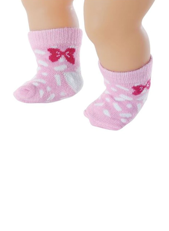 Baby Born 43cm Fits Dolls Socks, Assorted Colours, 6 Pieces, Ages 3+