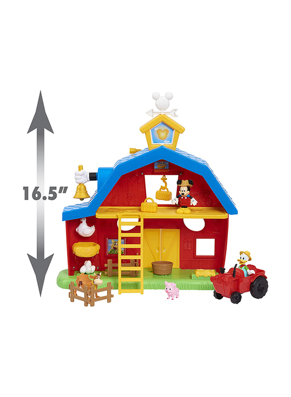 Disney Junior Mickey Mouse Barnyard Fun Playset, Ages 3+, Multicolour