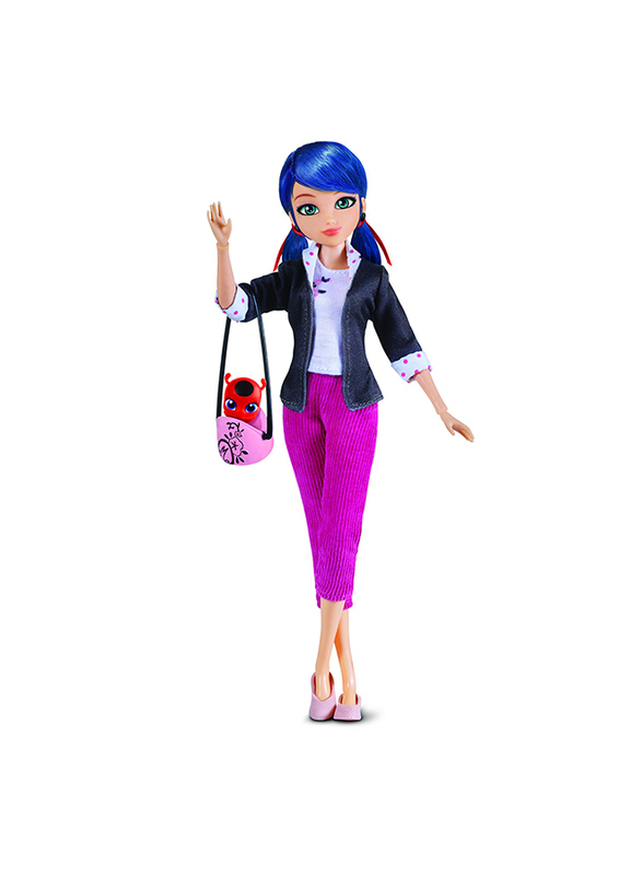 Miraculous Heroez Fashion Doll Marinette Toy, Ages 4+