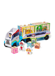 Melissa & Doug Paw Patrol Wooden ABC Block Truck, Ages 3+