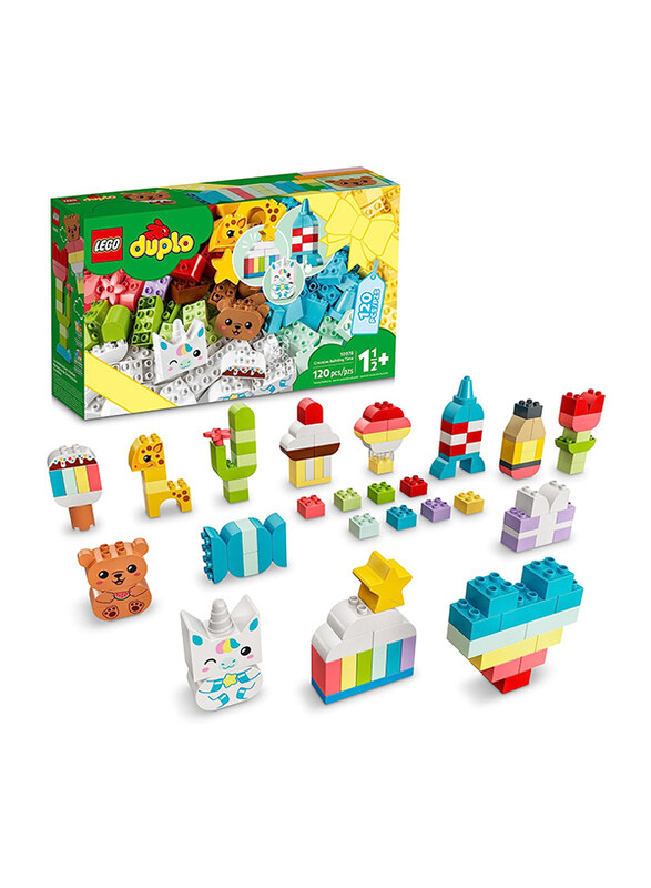 

Lego Duplo Classic Creative Building Time, 120 Pieces, Ages 1.5+