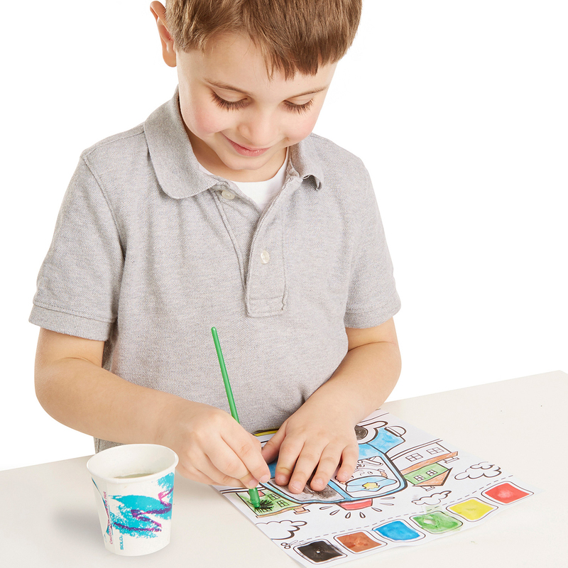 Melissa & Doug Paint with Water Vehicles, 1-Piece, Ages 3+