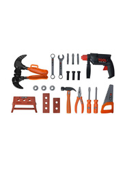 TTC Role Play Construction Tool Set with Hammer Carrying Case, Playsets, 21 Pieces, Ages 3+