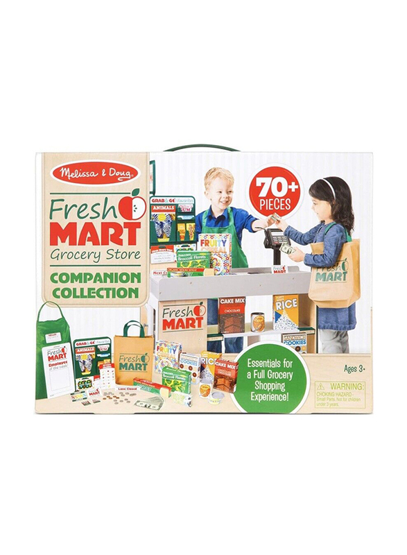 Melissa & Doug Fresh Mart Grocery Store Companion Collection, Ages 3+