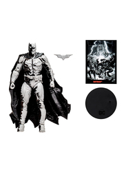 DC Comics Direct 7 Inch Figure With Comic Batman Line Art Variant (Gold Label), Ages 12+