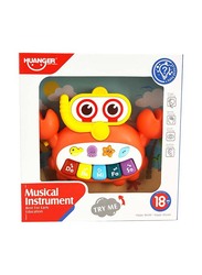 TTC Crab Piano Toy with Do Re Mi Sounds Infant Toys, Ages 18+