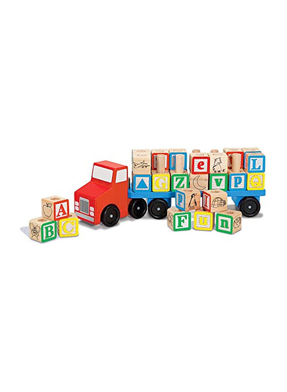 

Melissa & Doug Alphabet Truck, 29-Piece, Ages 2+