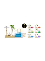 Rainbow High Colour Change Pool & Beach Club Playset, Ages 3+, Multicolour