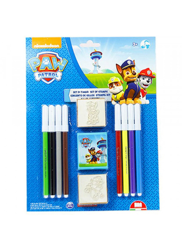 Multiprint Paw Patrol Blister 2 Stamps, Drawing & Painting Supplies, Ages 3+