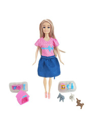 Elissa The Fashion Capital Home with Pets Collection 11.5" Basic Doll Style I, For Ages, 3+ Years