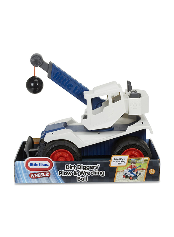 Little tikes dirt digger plow & store wrecking ball