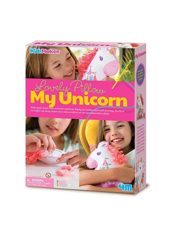 

4M Unicorn Pillow, Ages 8+