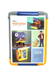 TTC 4-In-1 Mobile Tool Table Playset, Ages 3+