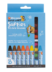 Micador Early Start Softies Tri-Grip Crayons, Ages 1+