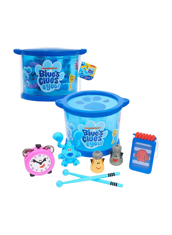 Blue's Clues & You! Musical Drum Set, 9 Pieces, Ages 3+