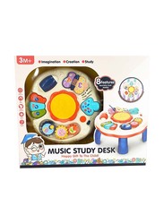 TTC Music Study Desk with Lights & Sounds Infant Toys, Ages 3+