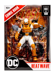 DC Direct 7in Figure with Comic The Flash Wv2 Heatwave, Multicolour, Ages 12+ Months