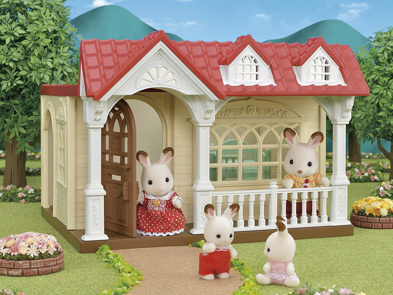 Sylvanian Family Sweet Raspberry Home Set, Ages 3+, Multicolour