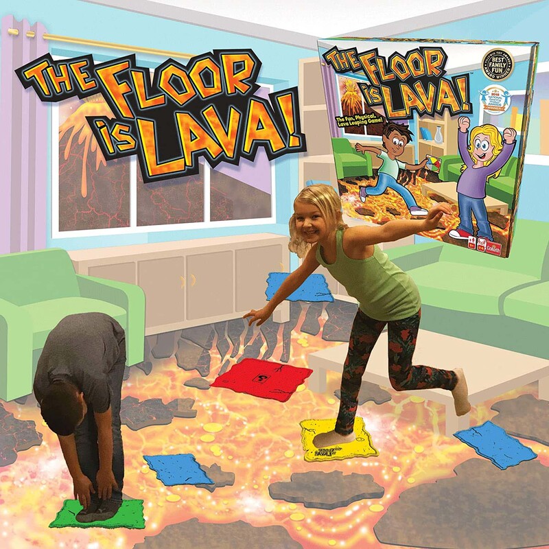 Goliath Games The Floor is Lava Set, Ages 5+, Multicolour