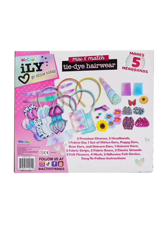 Activity King Diy Tie Dye Hairwear, Ages 4+