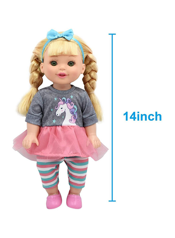 Baby Maziuna 14-inch Tea Party Baby Dolls Playset, 8 Pieces, Ages 3+