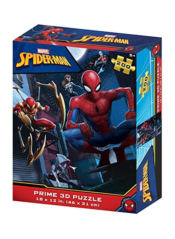 Prime 3D 200-Piece Marvel Spder-Man Design 2 Jigsaw Puzzle