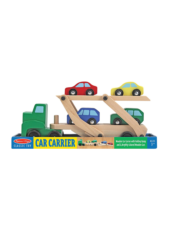 Melissa & Doug Car Carrier, 5-Piece, Ages 3+