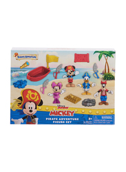 Disney Junior Mickey Mouse Adventure Figure Set, 13 Pieces, Ages 3+