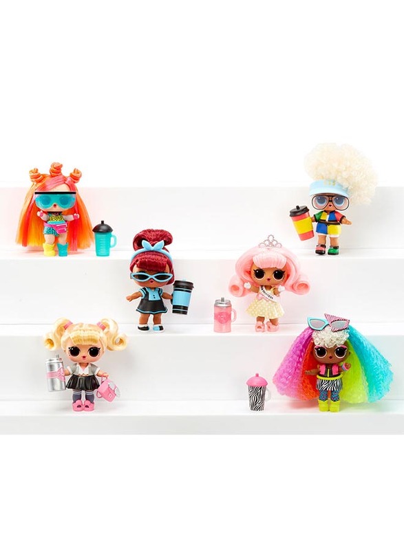 L.O.L. Surprise! Hair Hair Hair Dolls with 10 Surprises, Assorted Colour, Ages 5+