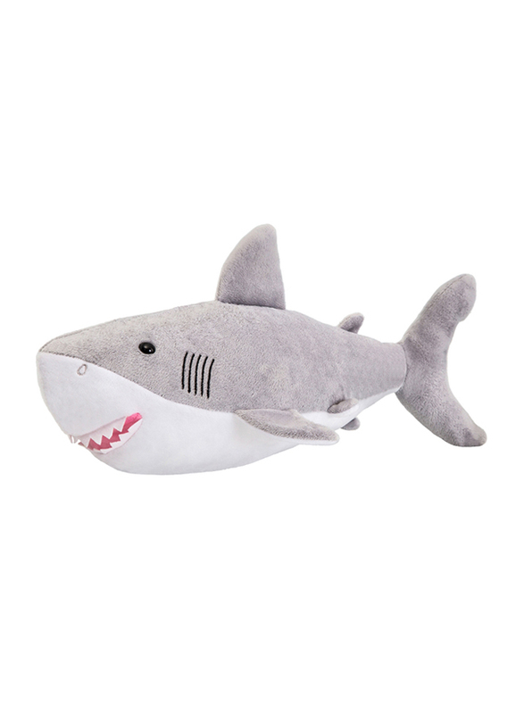 Wild Planet Great White Shark Plush Toy, 0+ Months, Multicolour