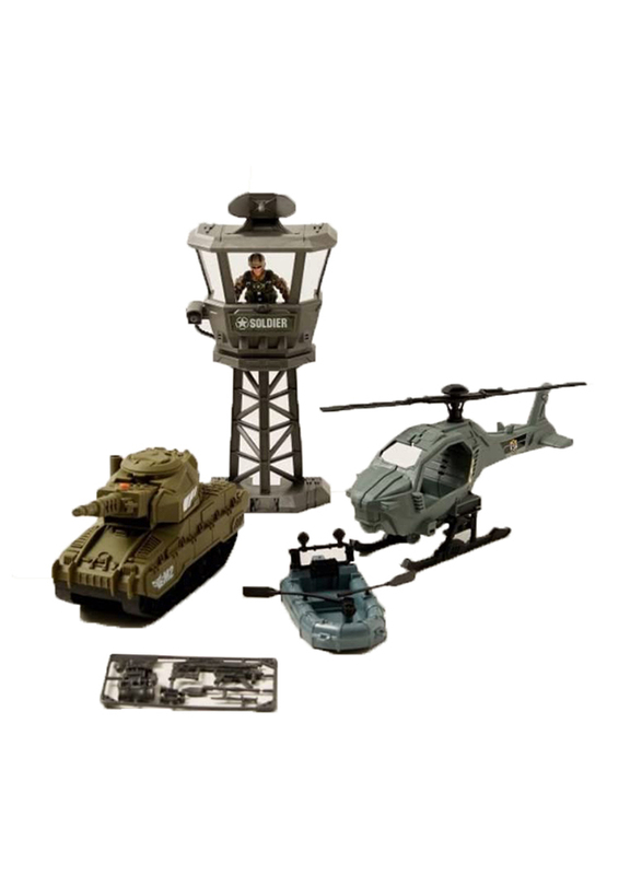 Chapmei Soldier Force Encampment Defence Troop Playset, Multicolour, Ages 3+