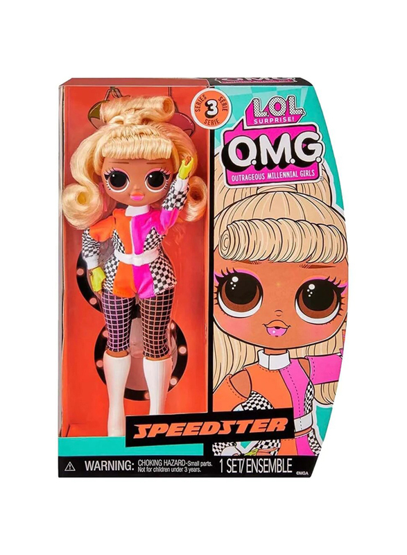 

LOL Surprise OMG HoS Doll S3 Speedster Fashion Doll, For Ages 3+