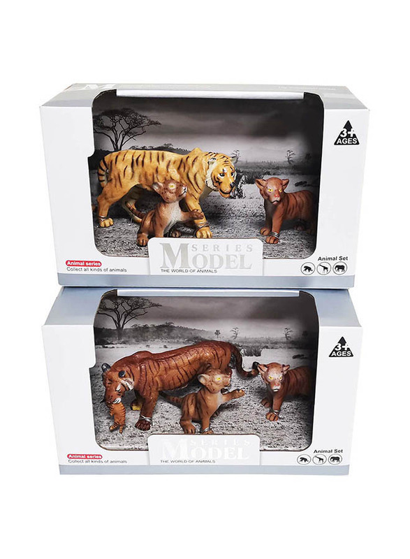 TTC Model Series Animal Figure Tiger, 3 Pieces, Ages 3+