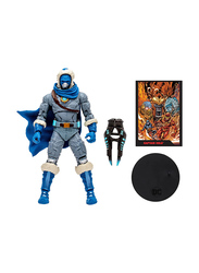 DC Direct 7in Figure with Comic The Flash Wv2 Captain Cold Variant (Gold Label), Multicolour, Ages 12+ Months