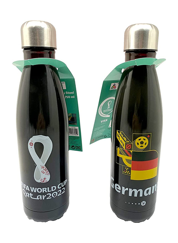 FIFA 22 - Country Germany Stainless Steel Thermos Bottle, 750ml, Multicolour