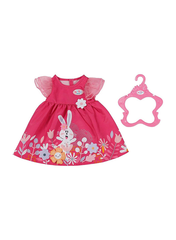 Baby Born 43cm Rabbit Dress Fits Dolls Dress Playset, Ages 3+