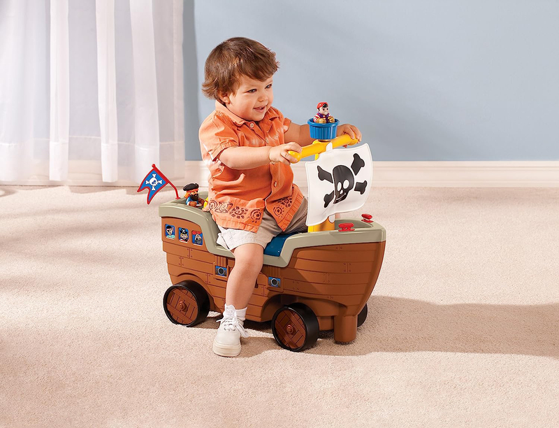 Little Tikes Play n Scoot Pirate Ship, For Ages, 18+ Months