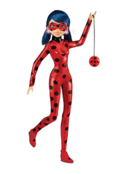 Miraculous Deluxe Feature Fashion Dolls Spots On Ladybug, Action Figures, Ages 4+