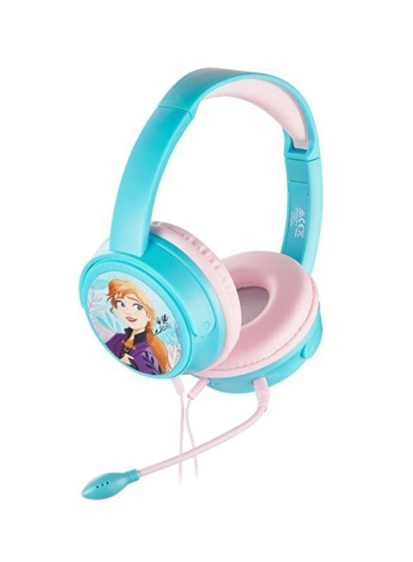 

SMD's Disney Frozen Adjustable Stereo Over-Ear Headphones with Padded Ear Cups, Multicolour