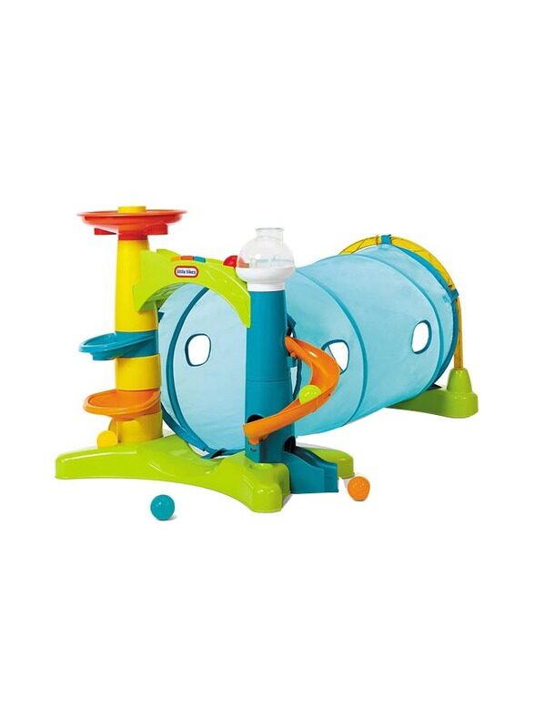 

Little Tikes 2-in-1 Activity Tunnel, Multicolour, Ages 3+